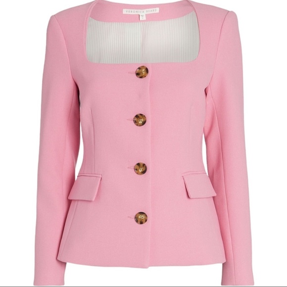 NWT VERONICA BEARD Ria Collarless Blazer - Picture 4 of 4